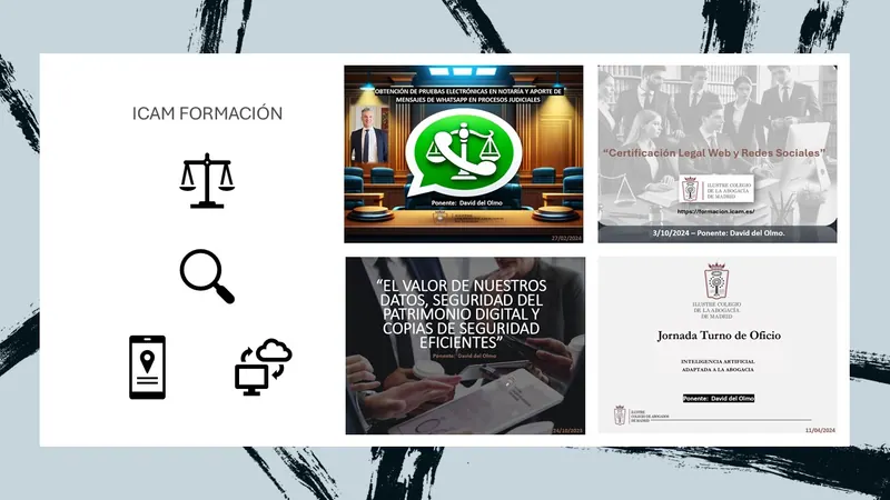 Formación a la abogacía en informática forense