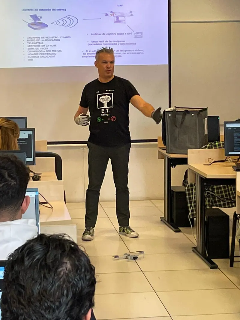 Taller de análisis forense de drones, ciberseguridad y prueba electrónica
