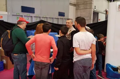 perito informatico impartiendo taller en ifema